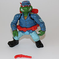 Vintage TMNT Yankee Doodle Raph Figure Loose
