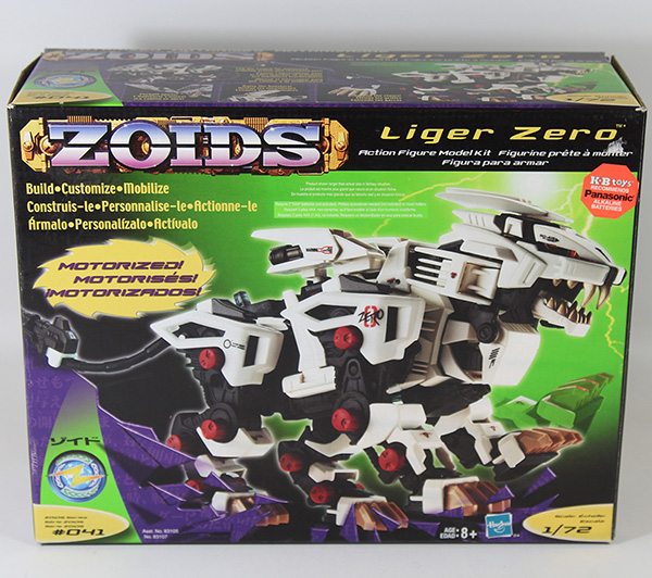 Zoids #041 Liger Zero 2002 1/72 Action Figure Model Kit