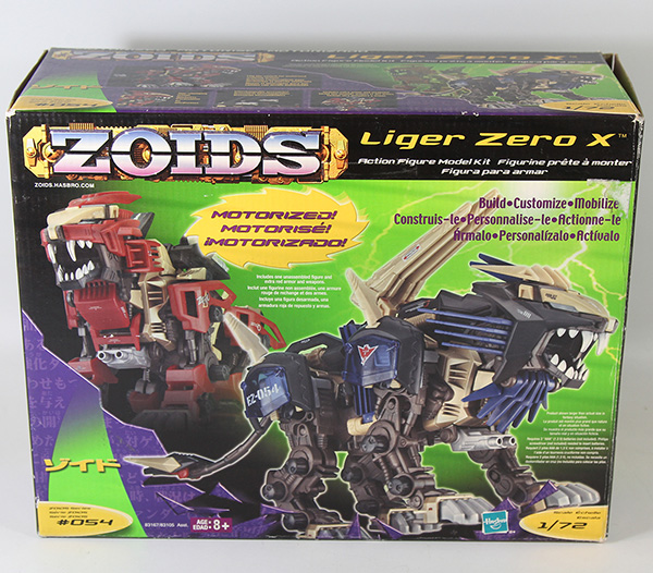 Zoids #054 Liger Zero X 2002 1/72 Action Figure Model Kit